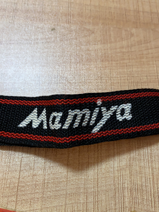 老库存玛米亚mamiya相机带，有一点微瑕...