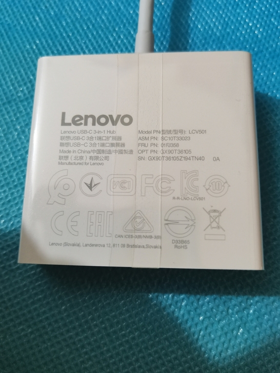 联想USB-C扩展坞拓展微软Surface...