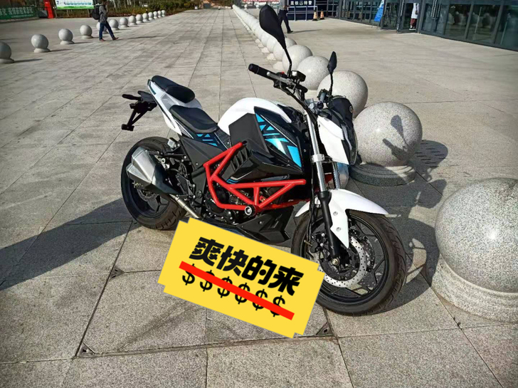 萧风400双缸水冷双公里数1500公里证件...