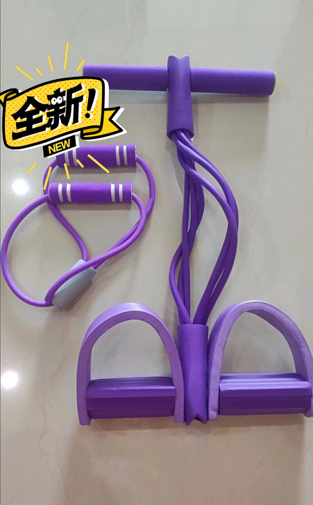 (特价清仓全新包邮)脚蹬器拉力器收腹瘦腿瘦...