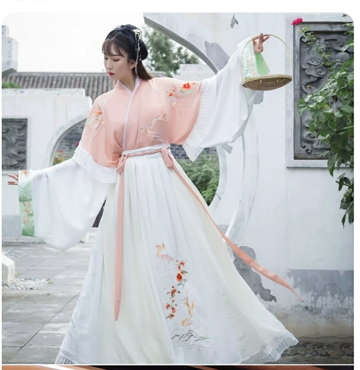 【白菜汉服】晋制交领三件套