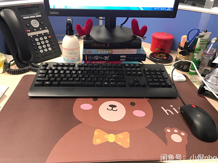 加热鼠标垫办公室保暖手桌面电脑发热垫电热取...