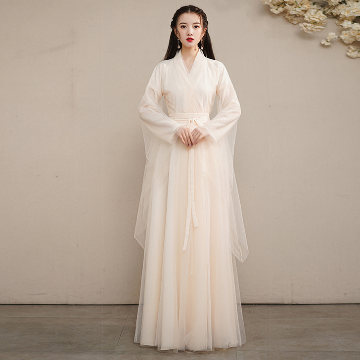 汉服冬季改良版平时可穿古装女中国风2021...
