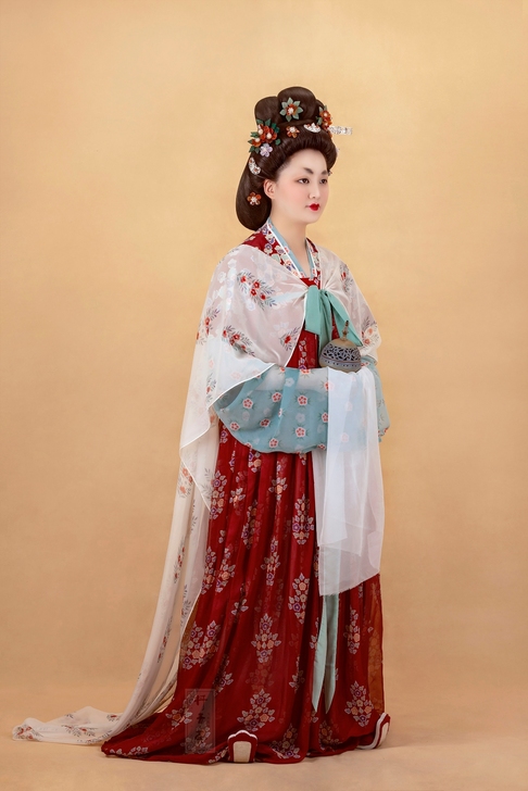 【汉服出租】敦煌供养人 复原汉服出租 都督...