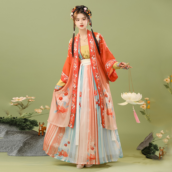 【礼遇价】劲合汉服女中国风【半城桃色】宋制...
