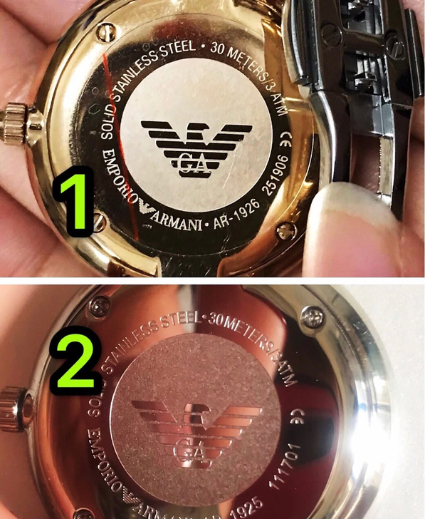 阿玛尼满天星手表真假鉴定摩天轮鉴定