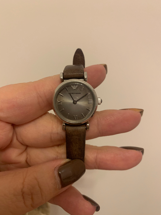 阿玛尼女士皮带手表 正品闲置