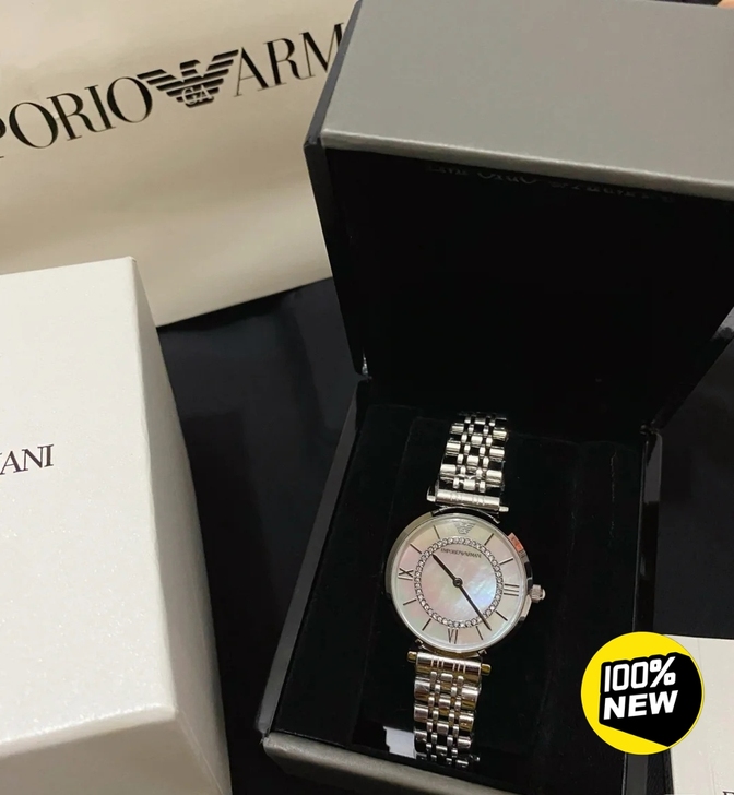 前对象送的阿玛尼摩天轮AR1908明星同款...