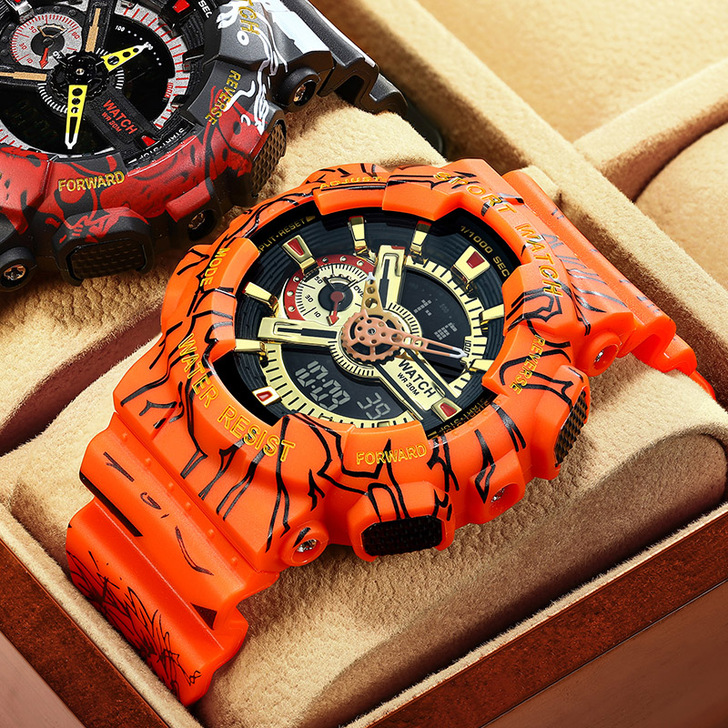 海贼王独角兽同款手表男女初高中生通用流多功...