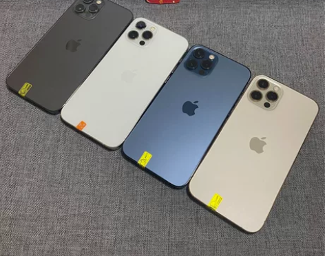 美版苹果12pro海蓝色256G有锁三网通...