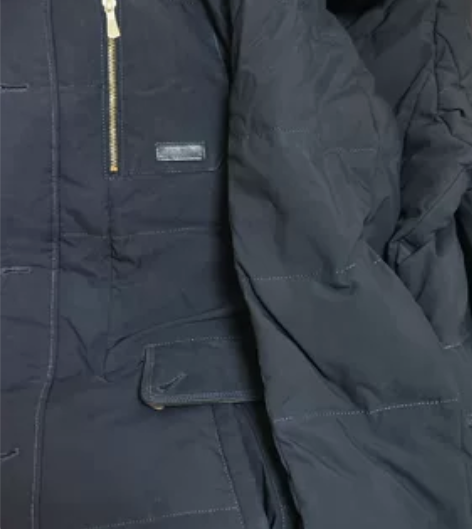 男士羽绒服，蓝黑款180 100A，7成新...