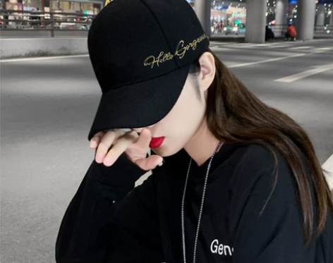 帽子女春秋韩版潮百搭鸭舌帽夏季遮脸防晒遮阳...