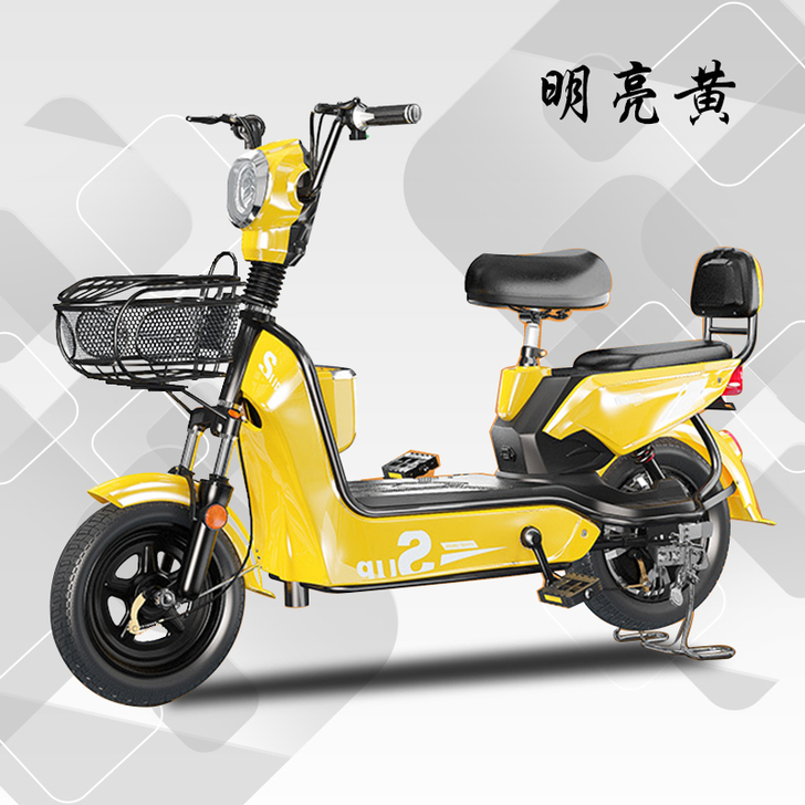 盲盒新款吾乐安装新同款电动自行车小型电瓶车...