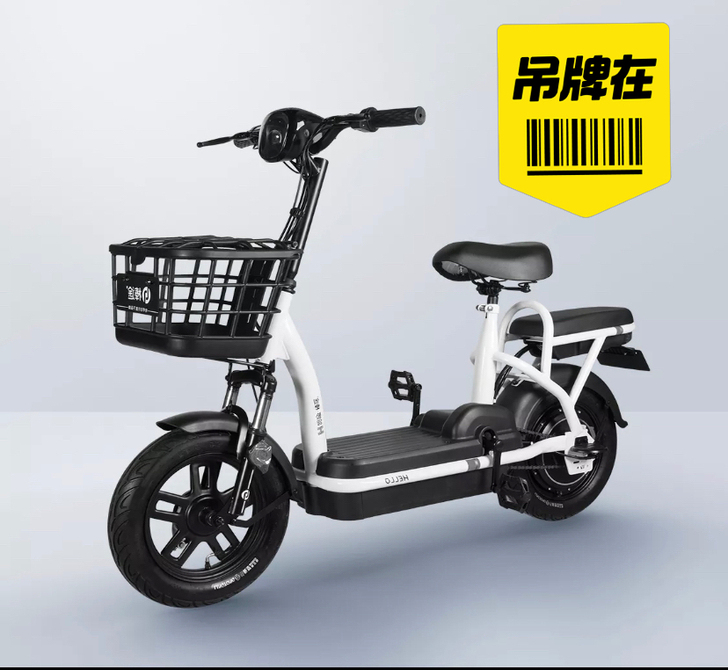 哈喽电动准新车,车膜都有,已配后座靠背,使...