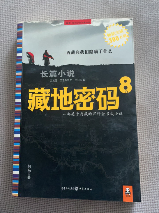 藏地密码8，新华书店购入