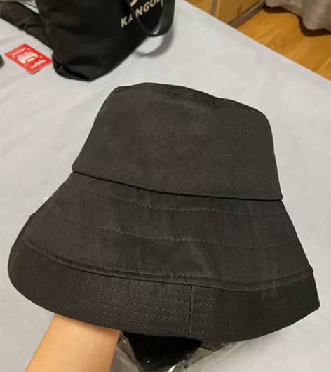 防晒渔夫帽 黑色全新 感兴趣的话点“我想要...