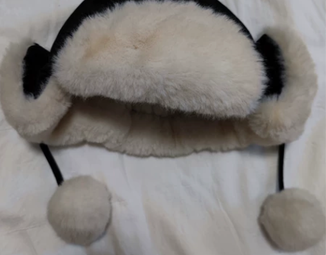 雷锋帽冬，现在已经买不到了，这边冬天不冷用...