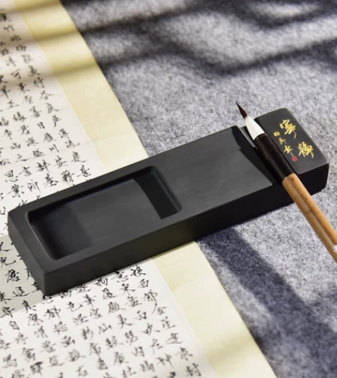 三款可选,兰亭序书法石头镇尺多功能抄经砚台...