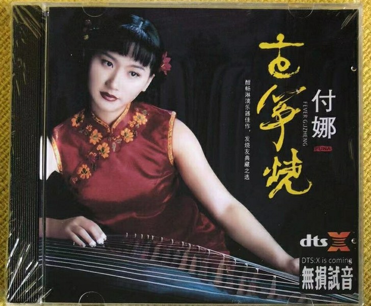 付娜经典民族音乐古筝烧dts 5.1cd碟片