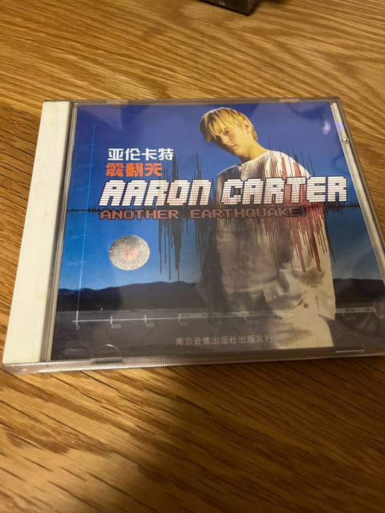 亚伦卡特 震翻天CD引进版正版，欧美经典