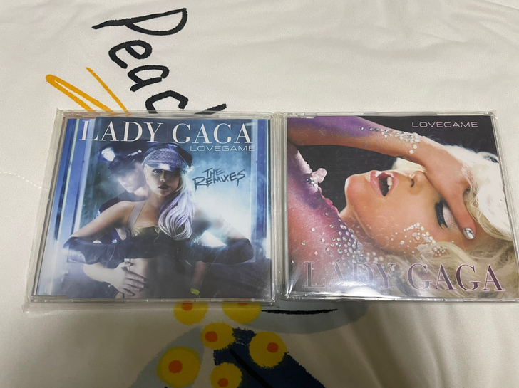 lady gaga 单曲两张打包  绝版单...