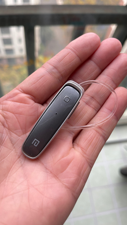 兰士顿K6商务蓝牙耳机，多年前流行的单耳商...