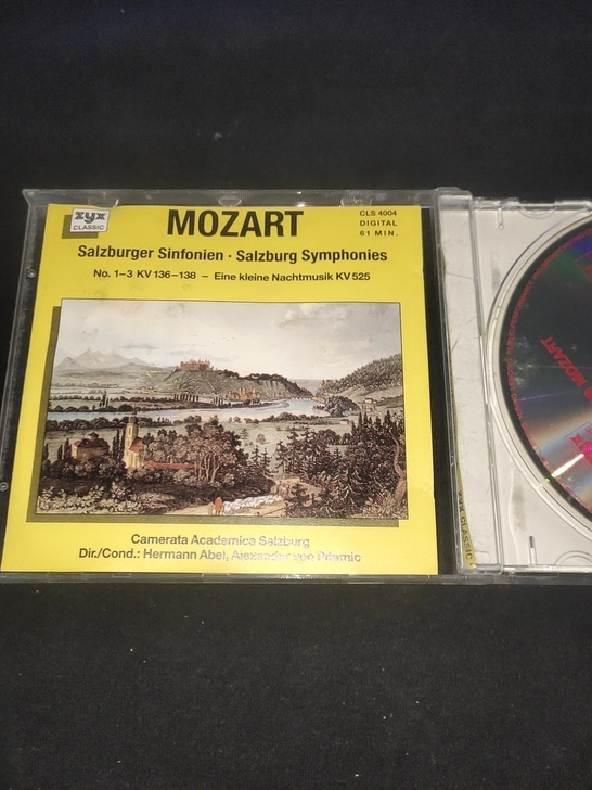 原装正版 莫扎特 交响乐 拆封九新 盘面好...