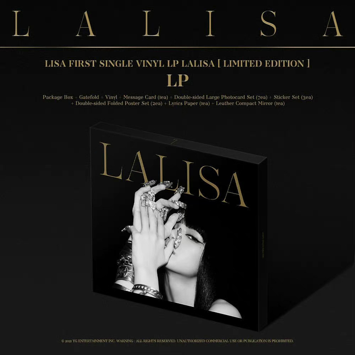 lisa solo全球限量黑胶原价转单 走...