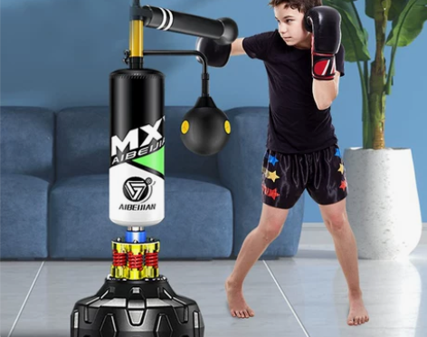 多功能儿童拳靶学生家用减压发泄器材速度球旋...