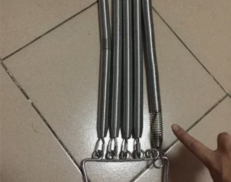 健身器材 拉力器10自取不包邮,太沉,有点...