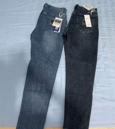 罗蒙牛仔裤男士宽松直筒休闲百搭潮流长裤子，...