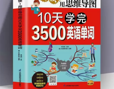 用思维导图10天学完3500英语单词背单词...
