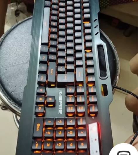 盟曼巴狂蛇键盘真机械手感吃鸡游戏台式机电脑...