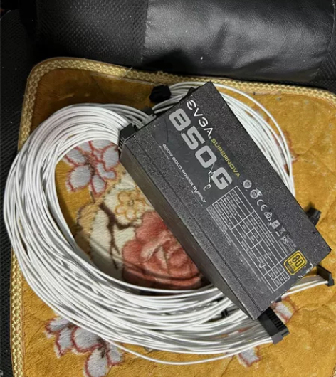 海韵代工 EVGA850G金牌额定850w...