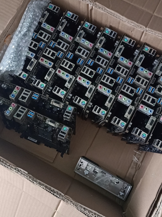 电脑主板 批量拆机。 影驰a320m主板。...