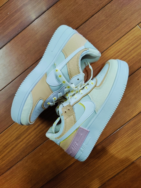 耐克 非正 拼接奶油马卡龙女款##amp；...