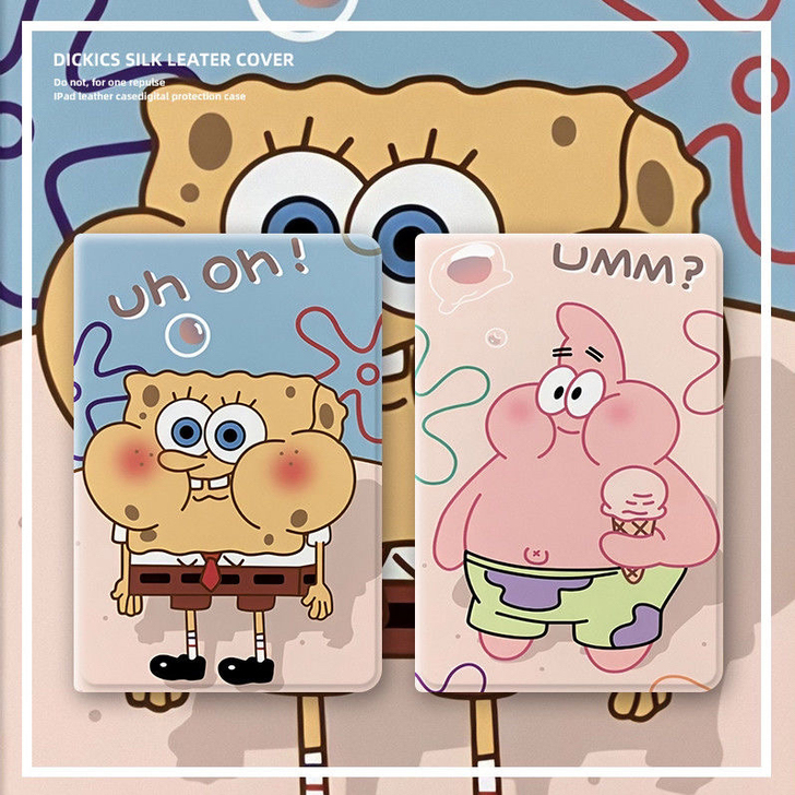 华为matepad11保护套m5海绵宝宝荣...