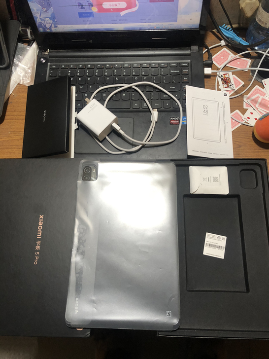 小米平板5pro 6+256g 盒子配件齐...