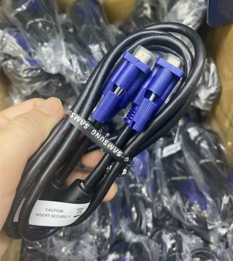 原装三星4+5VGA线显示器电脑连接VGA...