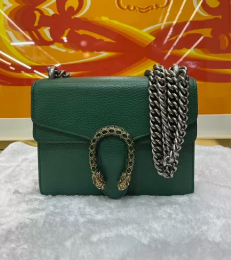 GUCCI 小号酒神 祖母绿 感兴趣的话点...