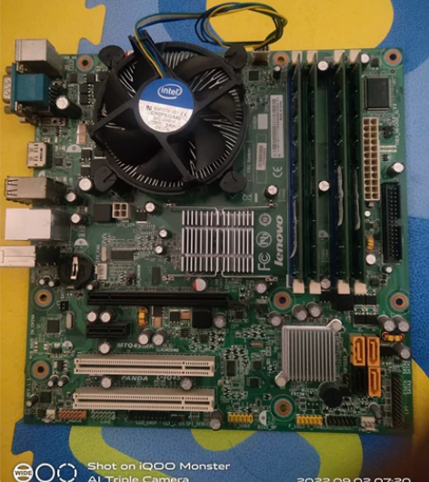 Q45主板 带风扇 带CPU 带内存 CP...