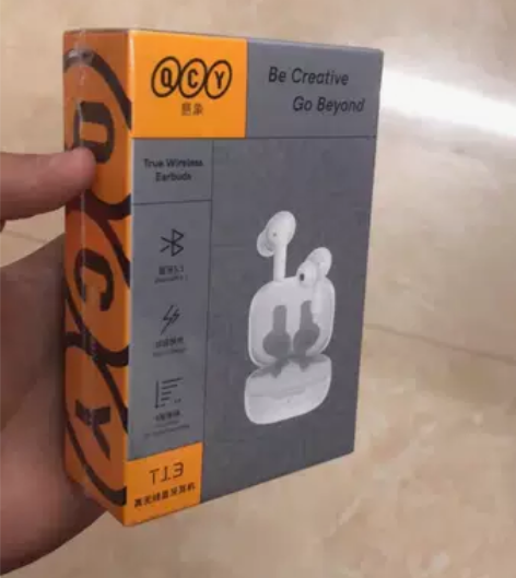 qcyT13白色 全新未拆封 真无线蓝牙耳...