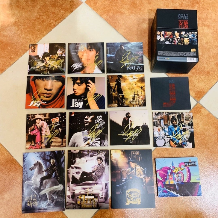 周杰伦签名专辑