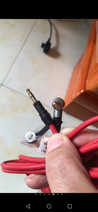 摩声耳机连接线原装全新摩声一代耳机连接线批...