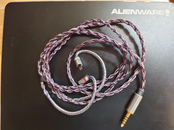 呆大 秋芒 紫秋芒 单晶铜 耳机线 升级线...