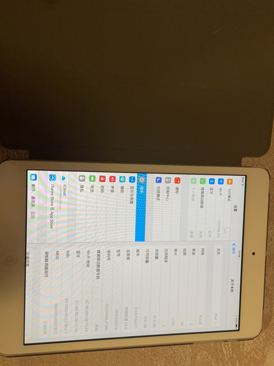 ipad mini一代32g，A1455款...