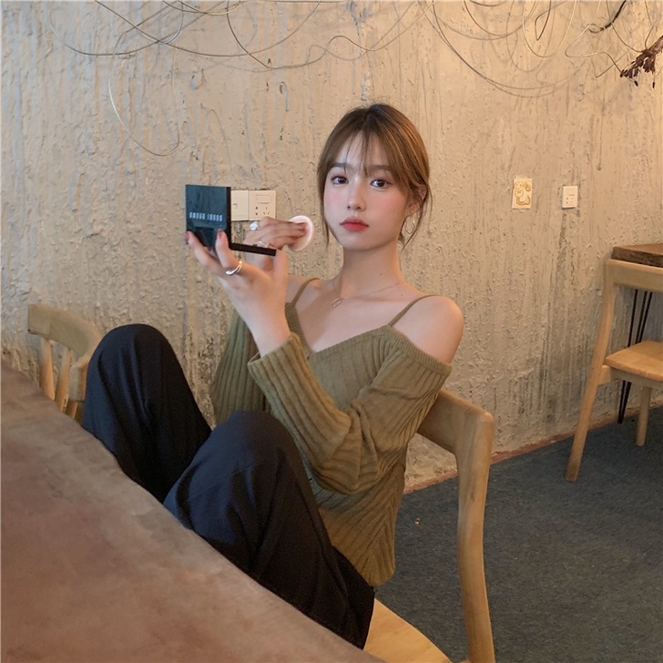 晶美雅 毛衣黑色