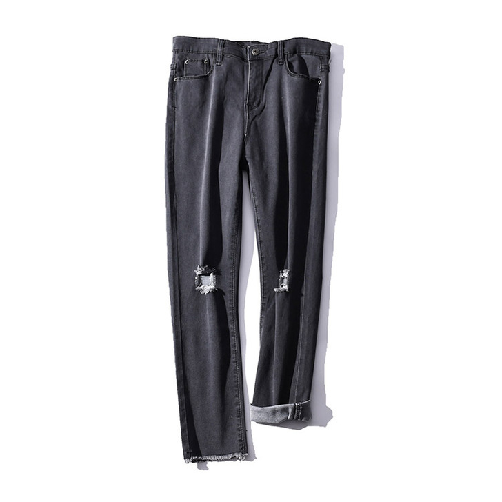 太显瘦，穿成筷子腿！夏季棉弹修身舒适时尚破...