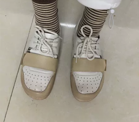 夏季新款真皮女鞋平底防滑舒适镂空透气系带牛...