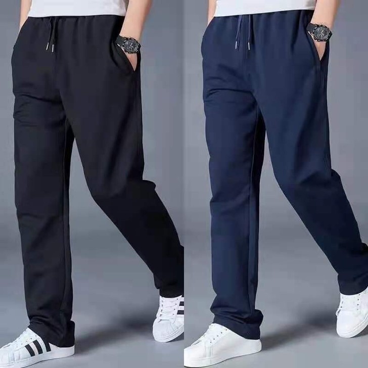 【起球包退】100%纯棉运动休闲裤男秋春秋...